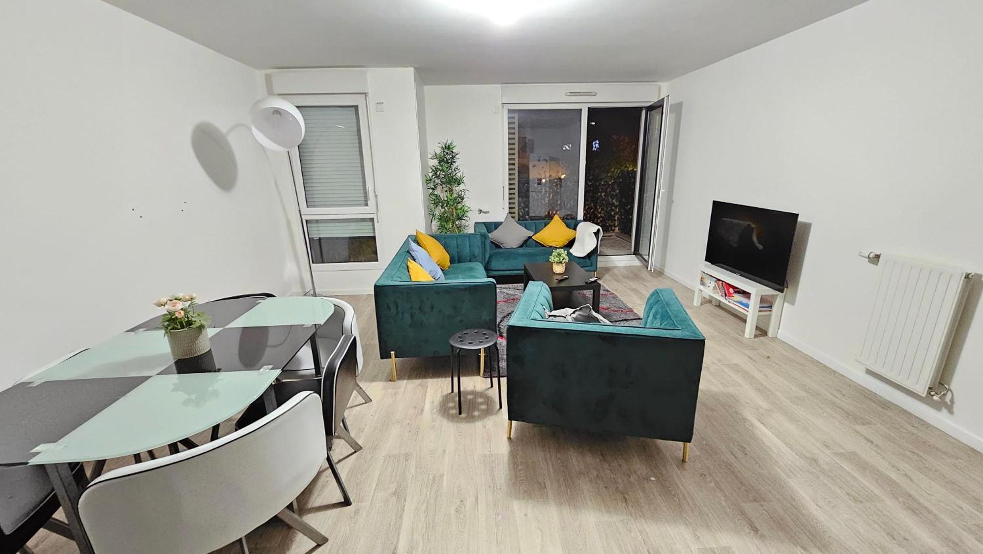 Nice Business Apartment Paris Nanterre Bagian luar foto
