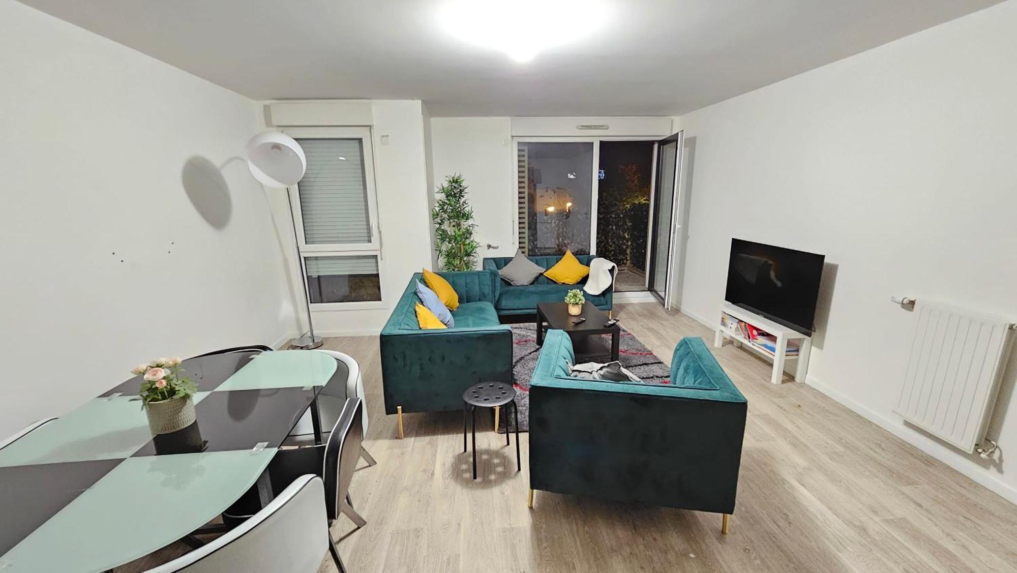 Nice Business Apartment Paris Nanterre Bagian luar foto